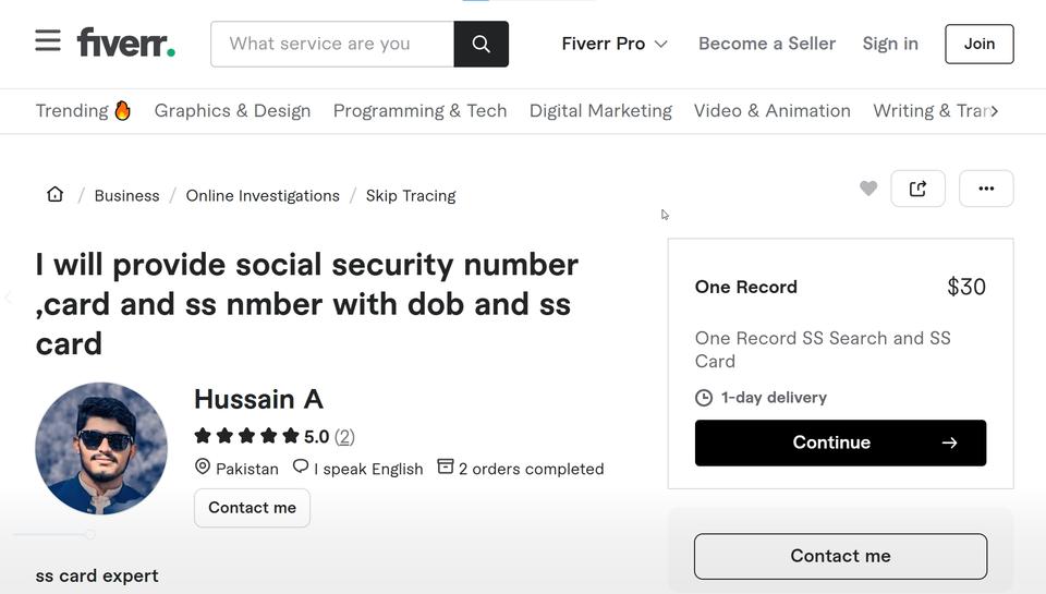Listings framed as verification work